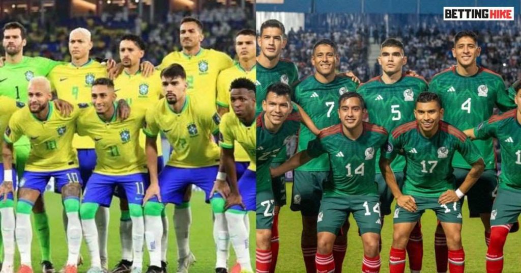 Mexico National Football Team Vs Brazil National Football Team Lineups