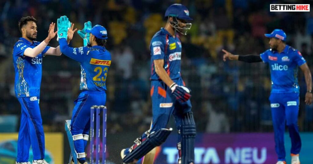 Mumbai Indians Vs Lucknow Super Giants Match Scorecard