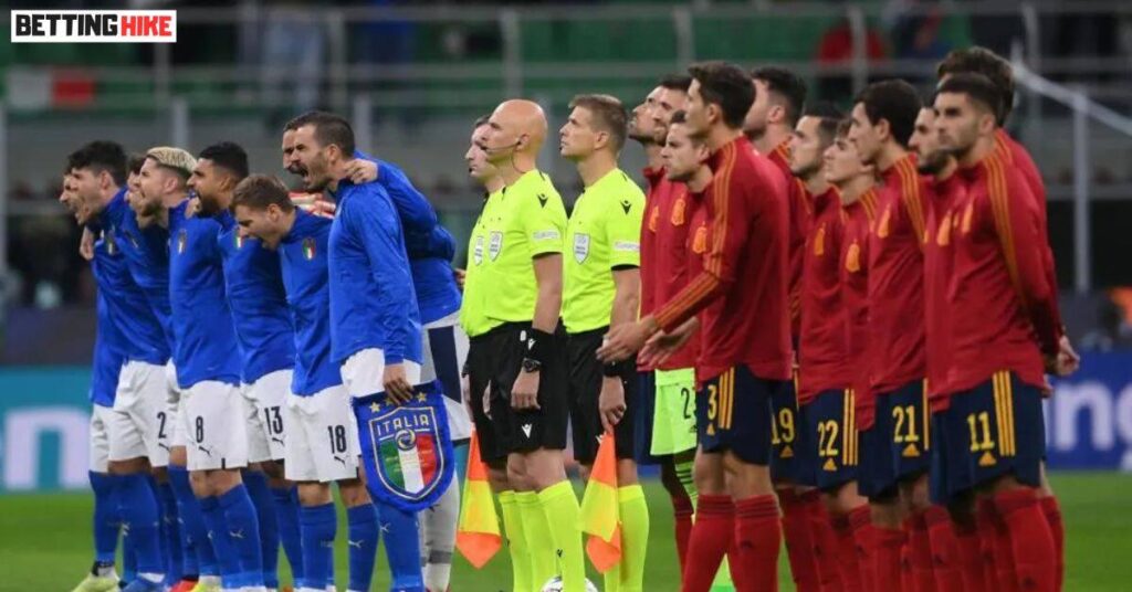 Spain National Football Team Vs Italy National Football Team Lineups